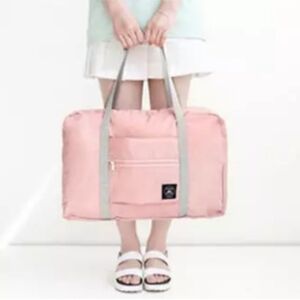 BOOKS BAGS AND BISTRO TRAVEL WEEKENDER DUFFLE BAG IN TANGEEINE NEW